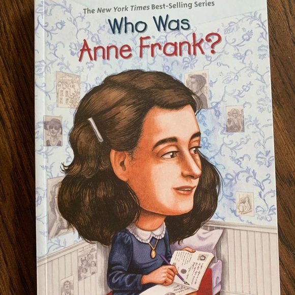 Who Was Anne Frank? New Paperback Book - Picture 1 of 3
